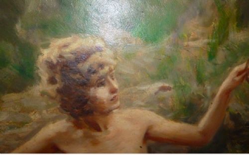 fig 4. Lucien Henri GRANDGERARD (1880-1970) Oil on board.