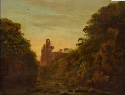 Patrick Nasmyth. Scottish (1773-1831) Oil Painting