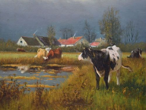 fig 2. Willem Maris Dutch (1844-1910)