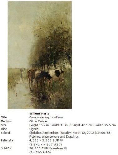 fig 6. Willem Maris Dutch (1844-1910)