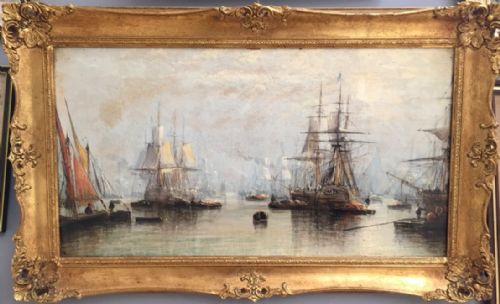 Attributed to Clarkson Frederick Stanfield, R.A. (1793-1867): Oil Painting