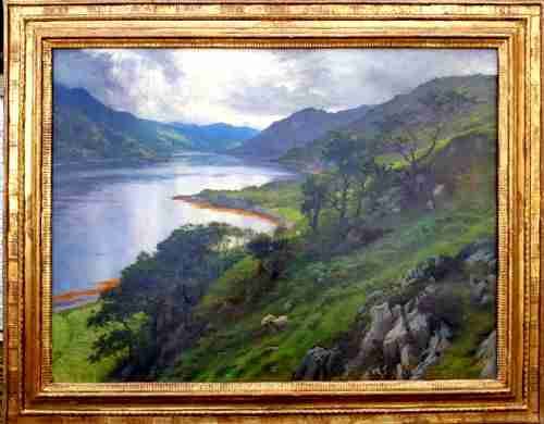 Huge  Joseph Farquharson R.A. Oil Painting