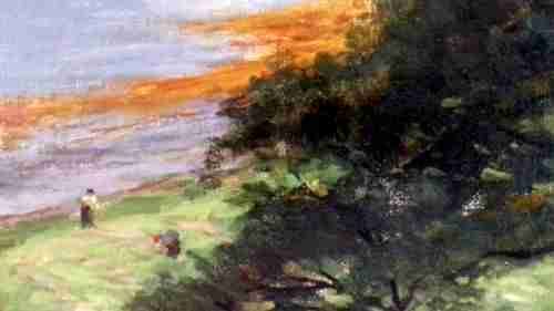 fig 2. Huge Joseph Farquharson R.A. Oil painting