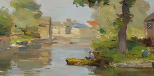 fig 2. WILLIAM MILLER FRAZER R.S.A. (SCOTTISH 1864-1961) Oil paintng