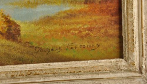 fig 2. Douglas Falconer ( 1913-2004 ) Oil painting