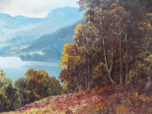 fig 2. Douglas Falconer oil painting ( 1913-2004 ) Scottish.