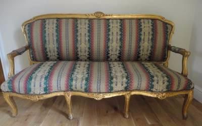 fig 1. 19th cent French salon suite.
