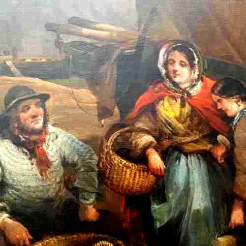 fig 4.  William Shayer, Senior, (1787-1879), Large Oil painting