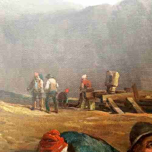 fig 5.  William Shayer, Senior, (1787-1879), Large Oil painting