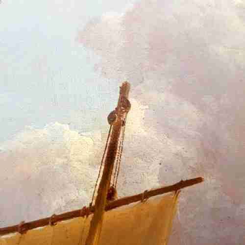 fig 7.  William Shayer, Senior, (1787-1879), Large Oil painting