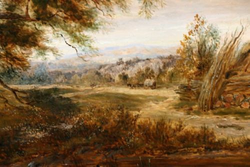 fig 2. Patrick Nasmyth R.A. Oil painting. Signed & dated