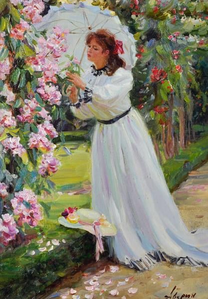 Alexander Averin. Oil Painting (B1952) Russian.