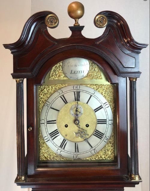 fig 1. 18th century Scottish longcase clock (Leith) Rob Alexander
