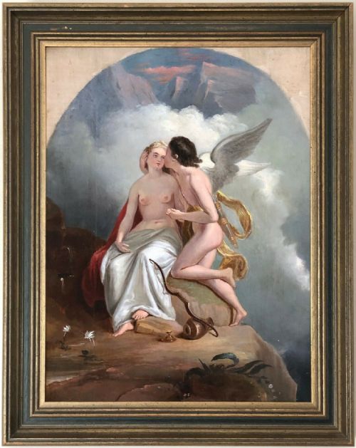Thomas Uwins R.A. (British, 1782–1857) Oil Painting