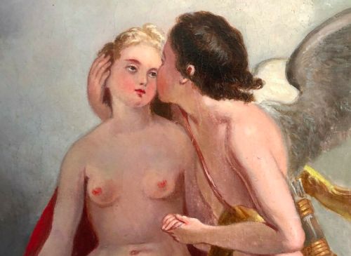 fig 2. Thomas Uwins R.A. (British, 1782–1857) Oil painting