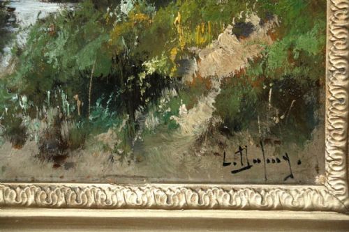 fig 2. Eugene Galien Laloue (1854-1941) Pair oil paintings