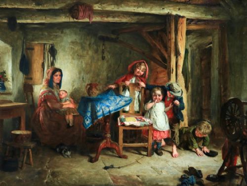 Alexander H Burr. R.s.a. (1837-1899) Scottish. Oil Painting (Playmates)

r.s.a.

alexander Honenloe Burr R.s.a. Scottish (1837-1899) Oil Painting (Playmates)