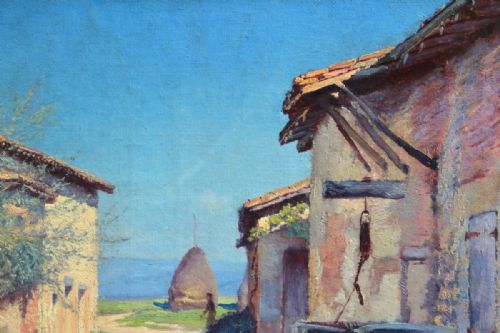 fig 2. Charles Theodore Bichet (1823-1929) Oil painting