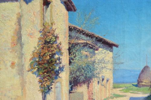 fig 5. Charles Theodore Bichet (1823-1929) Oil painting