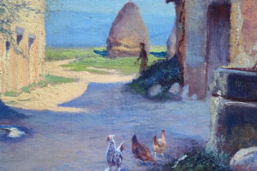 fig 6. Charles Theodore Bichet (1823-1929) Oil painting