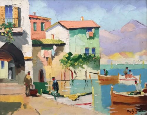 Cecil Rochfort Doyly John Oil Painting.