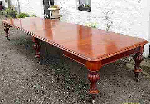 18ft Victorian Extending Dining/boardroom Table