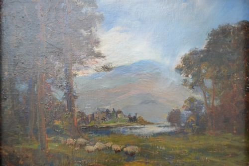 Large Archibald Kay Rsw. Rsa. Arsa.1860-1935 Oil Painting