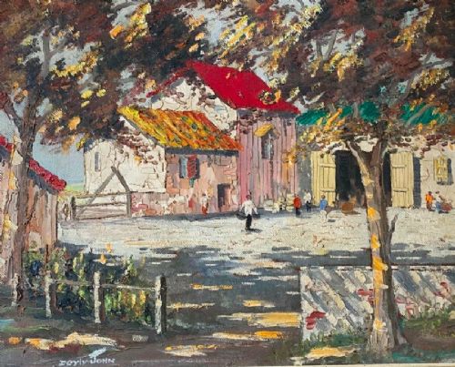 Cecil Rochfort D'oyly John. Oil Painting