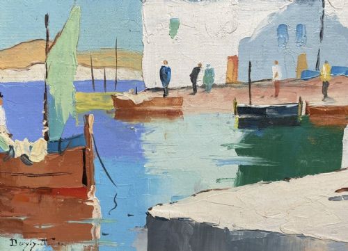 fig 1. Cecil Rochfort Doyly John. Oil painting