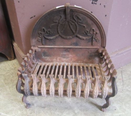 19th Century Neo Classical Fire Grate