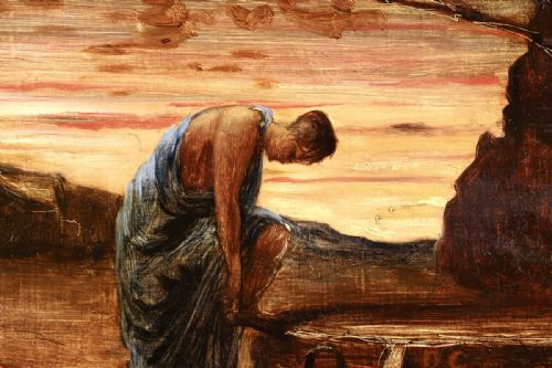 ALEXANDRE DECAMPS 18031860 OIL PAINTING - ADDITIONAL PHOTO 5