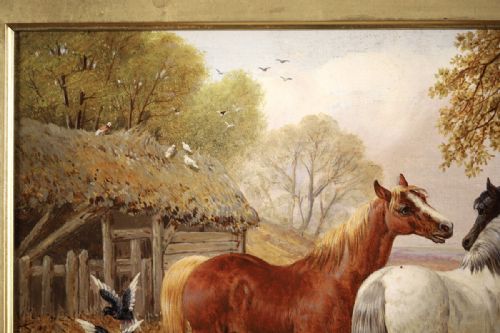 fig 1. John Frederick Herring Oil painting