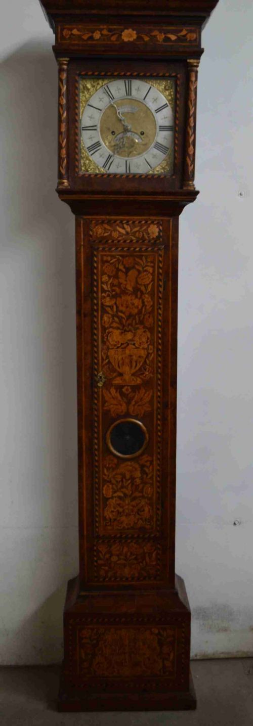 A Good  Marquetry Long Case Clock. Circa 1725
