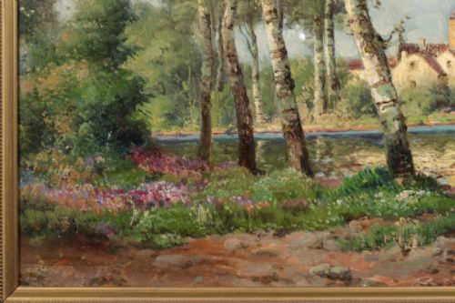 ANTOINE BOUVARD OIL PAINTING 1870 1956 - ADDITIONAL PHOTO 6