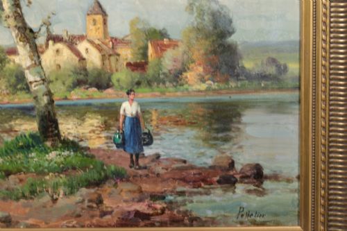 ANTOINE BOUVARD OIL PAINTING 1870 1956 - ADDITIONAL PHOTO 8