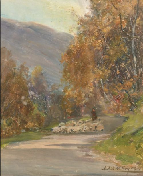 Archibald Kay (1860-1935) Oil Painting