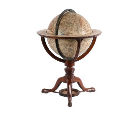 A George IV Twelve-inch Celestial Library Globe