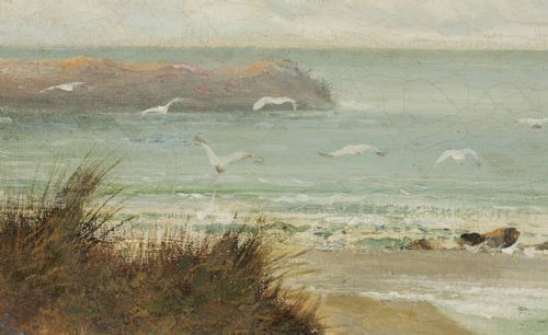 DANIEL SHERRIN 18681940 OIL PAINTING - ADDITIONAL PHOTO 1