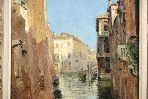 fig 2. Luigi Moretti (1884-1950) Oil painting