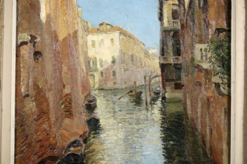 fig 3. Luigi Moretti (1884-1950) Oil painting
