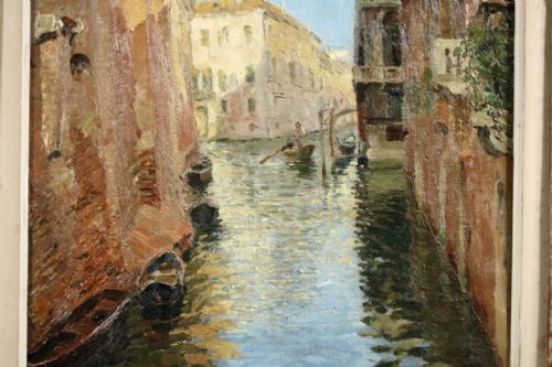 fig 4. Luigi Moretti (1884-1950) Oil painting