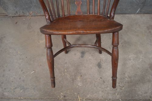 VICTORIAN LOW BACK WINDSOR CHAIR - ADDITIONAL PHOTO 1