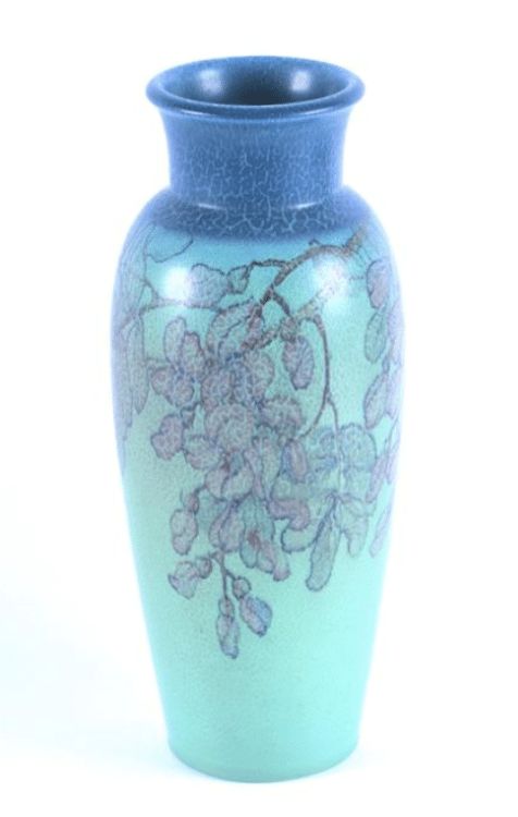 Large American Rookwood Pottery Vellum Vase By
margret Helen Mcdonald