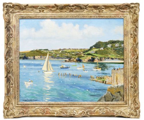George Fagan Bradshaw (1888–1961), Newlyn Oil Painting