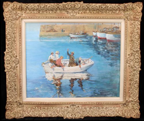 Newlyn School. Oil Painting
