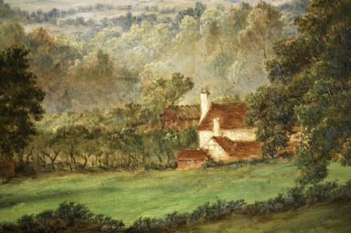 fig 3. HOPKINS HOBDAY HORSLEY (1807–1890) LARGE OIL PAINTING