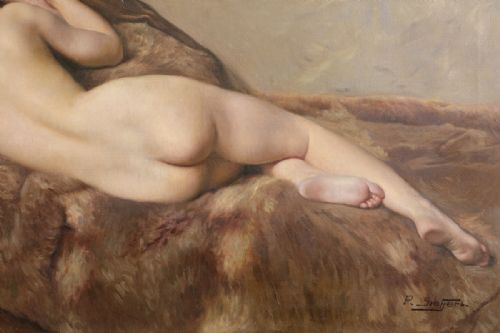 fig 2. PAUL SIEFFERT Oil painting