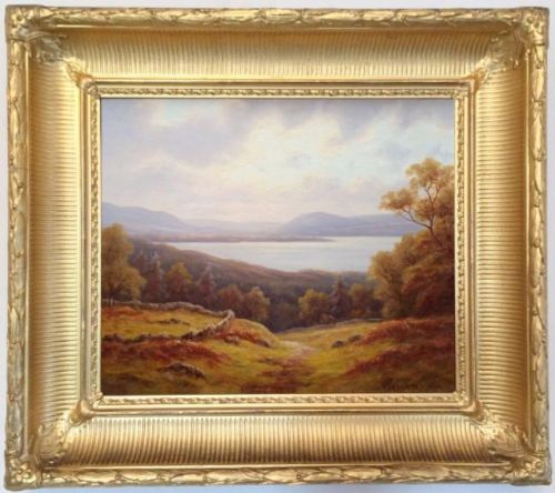 Everett Watson Mellor. (Oil Painting) Loch Lomond. 