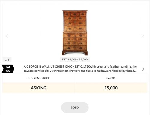 A SUPERB GEORGE I BURR WALNUT SECRETAIRE CHEST ON CHEST TALLBOY - ADDITIONAL PHOTO 10