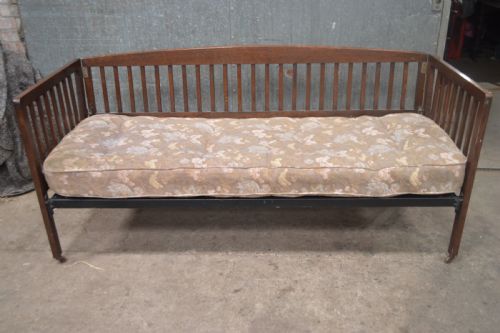 1920s Fold Down Oak Day Bed.